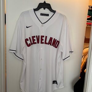 Nike White Cleveland GuardiansBaseball jersey
